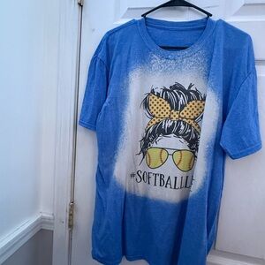 Blue Graphic T-Shirt